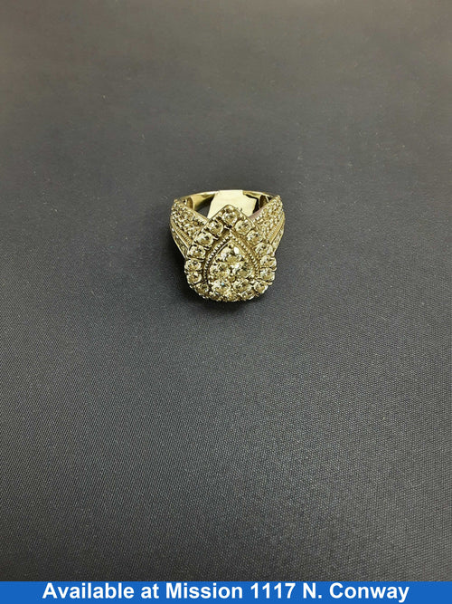 Women's Ring - White Gold 10k (.417) 11.5 grams Size 8