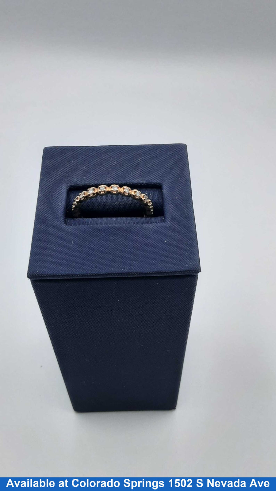 Women's Ring - Anniversary - Yellow Gold 14k (.585) 2 grams Size 8