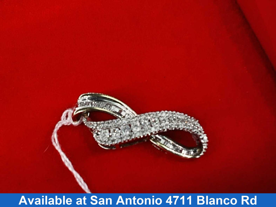 Diamond Pendant - Yellow Gold 10k (.417) 2.2 grams