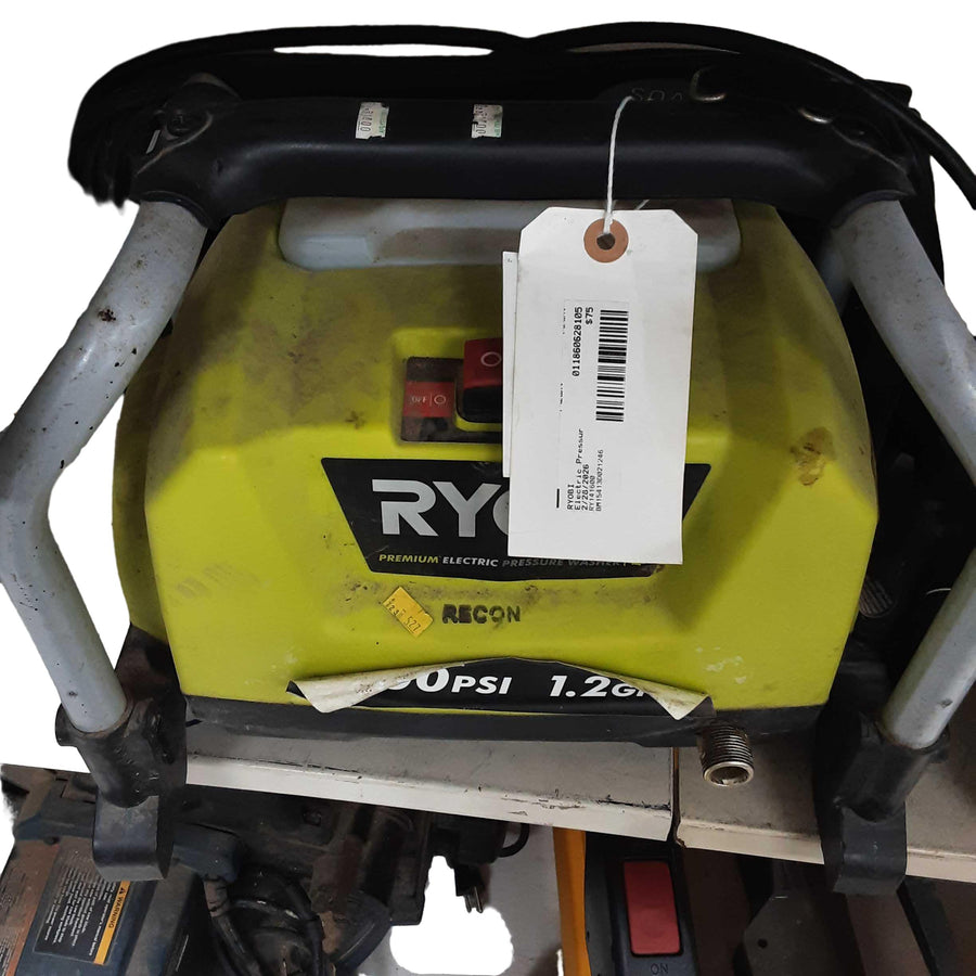 Ryobi Ry141600 Green Corded Pressure Washer