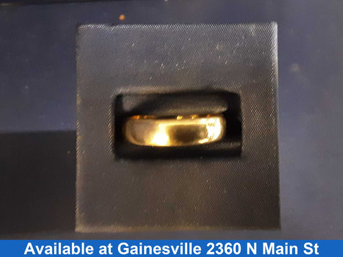 Ring - Wedding Band - Yellow Gold 14k (.585) 4 grams Size 11