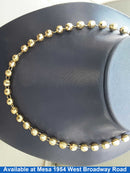 Bead Chain - Yellow Gold 14k (.585) 23.8 grams 24 inch