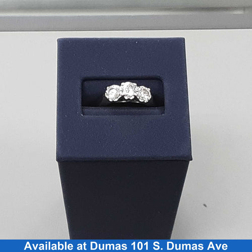 Women's Ring - White Gold 14k (.585) 4.3 grams Size 20