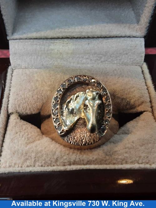 Men's Ring - Yellow Gold 10k (.417) 26.6 grams Size 12