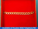 Cuban Link Bracelet - Yellow Gold 10k (.417) 6.3 grams 8 inch