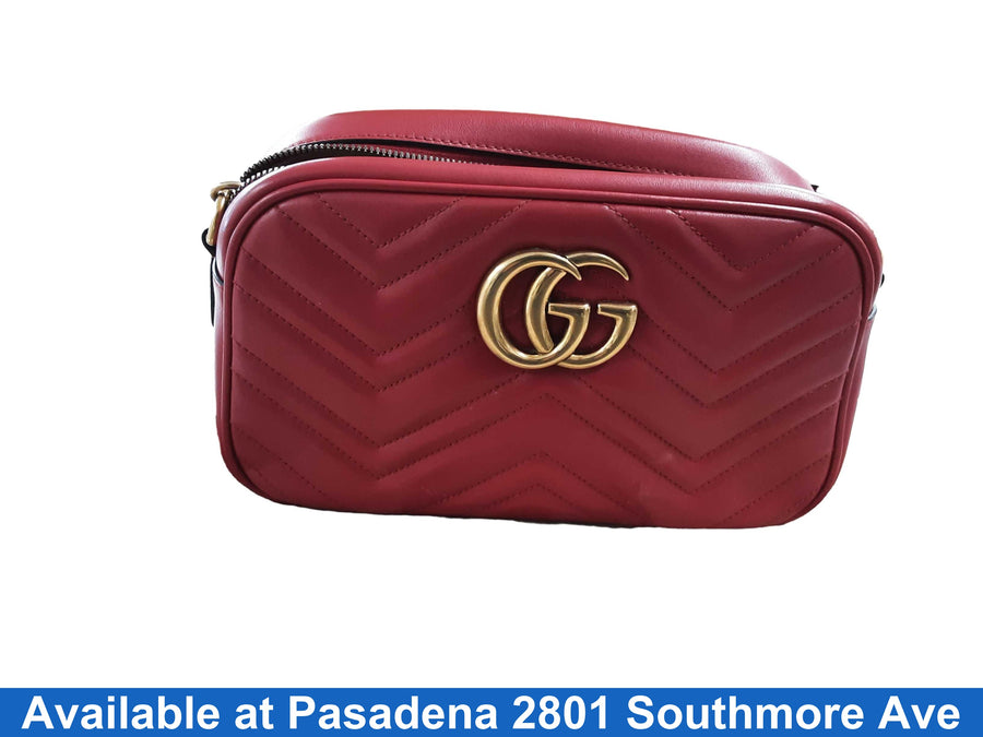 Gucci 6433 Red Purse / Handbag