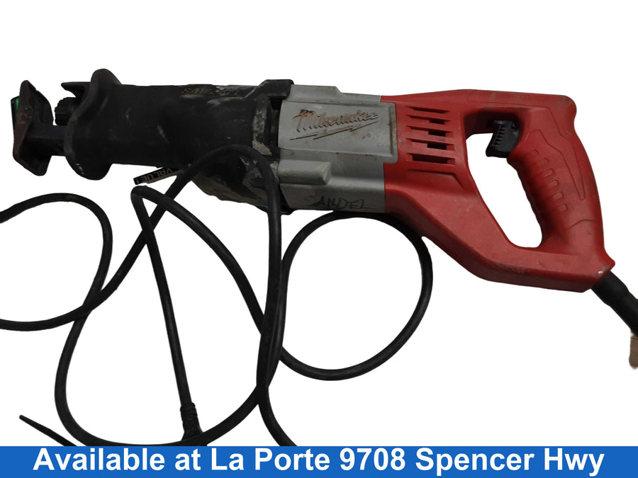 Milwaukee 6509-31 Red Corded Reciprocating Saw