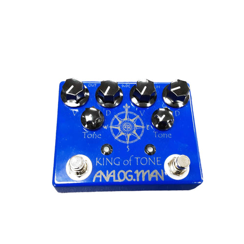 Analog.man King Of Tone Blue Audio Equipment