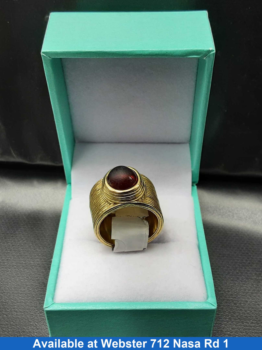 Men's Ring - Yellow Gold 18k (.750) 19.9 grams Size 5.5