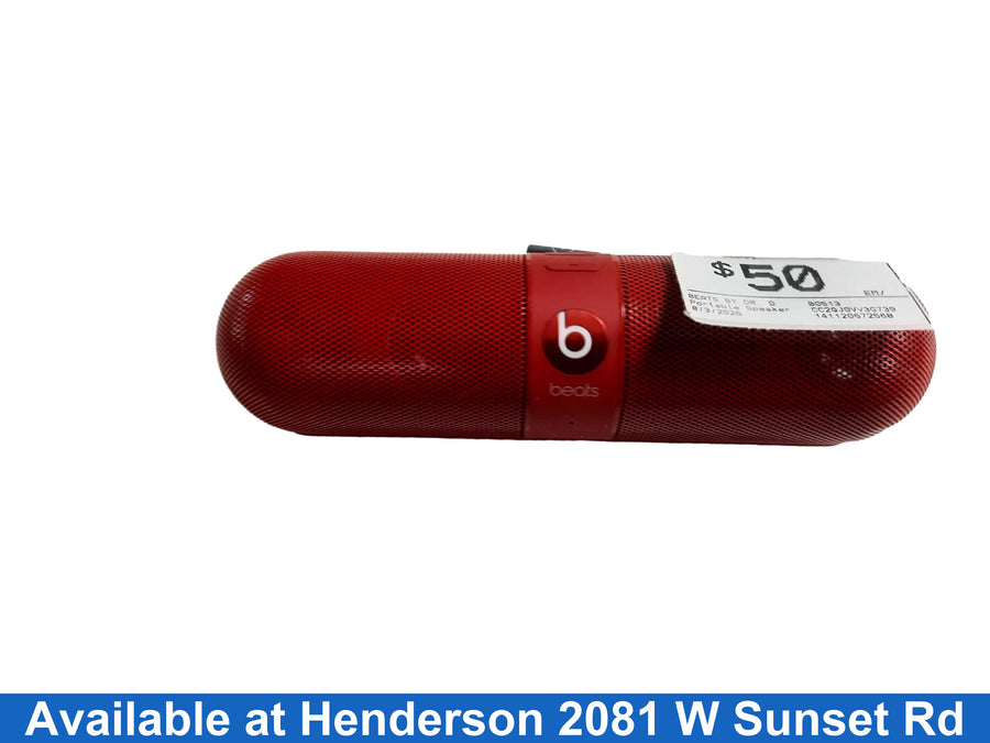 Beats By Dr. Dre B0513 Red Portable Speaker