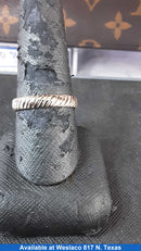 Ring - Wedding Band - Yellow Gold 10k (.417) 2.6 grams Size 10