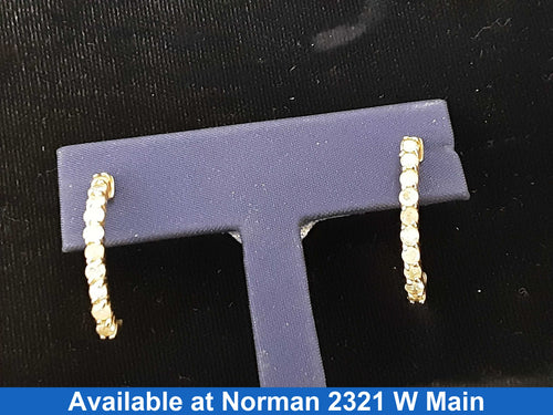 Earrings - Yellow Gold 14k (.585) 2.7 grams