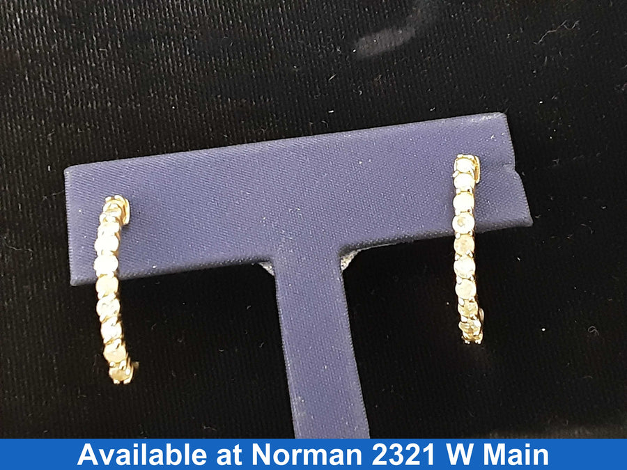 Earrings - Yellow Gold 14k (.585) 2.7 grams