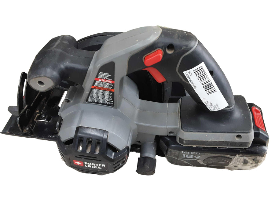 Porter Cable Pc186cs Black Cordless Circular Saw