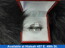 Ring - Wedding Set - White Gold 14k (.585) 6.3 grams Size 7