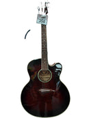 Dean Guitars Jc Qm Tge Gc Brown Acoustic / Electric Classic Guitar
