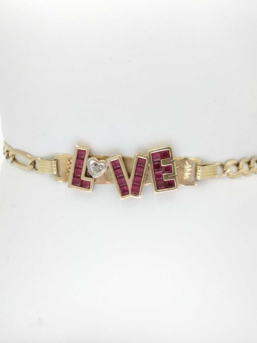 ID Bracelet - Yellow Gold 10k (.417) 7.2 grams 7 inch