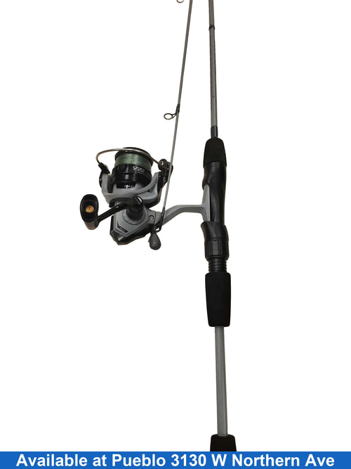 Okuma Outrax Gray Fishing Rod & Reel Combo