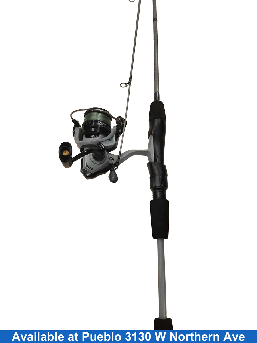 Okuma Outrax Gray Fishing Rod & Reel Combo