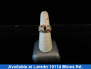 Women's Ring - Yellow Gold 10k (.417) 5.9 grams Size 20