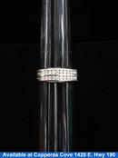 Ring - Wedding Band - White Gold 10k (.417) 4 grams Size 11