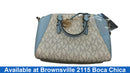 Michael Kors 38sc1cc6m2b Blue Purse / Handbag