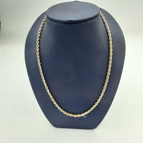 Rope Chain - Yellow Gold 10k (.417) 6.1 grams 24 inch