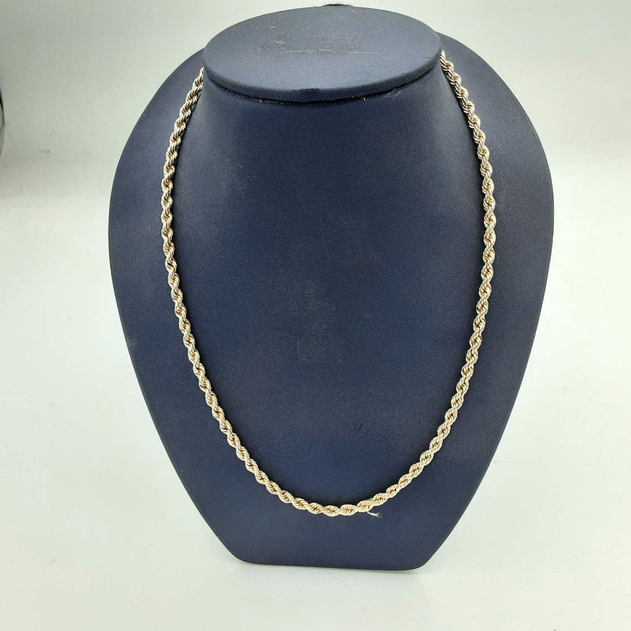 Rope Chain - Yellow Gold 10k (.417) 6.1 grams 24 inch