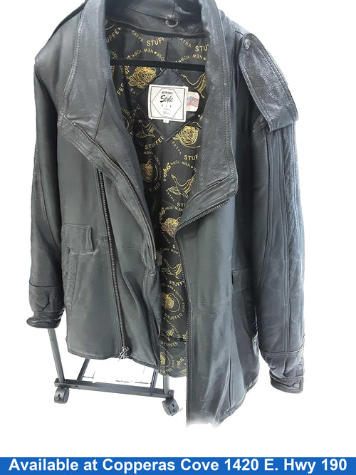 New York Style Jacket Black Riding Jacket