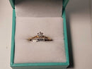 Women's Ring - Solitaire - Yellow Gold 14k (.585) 1.6 grams Size 5.5