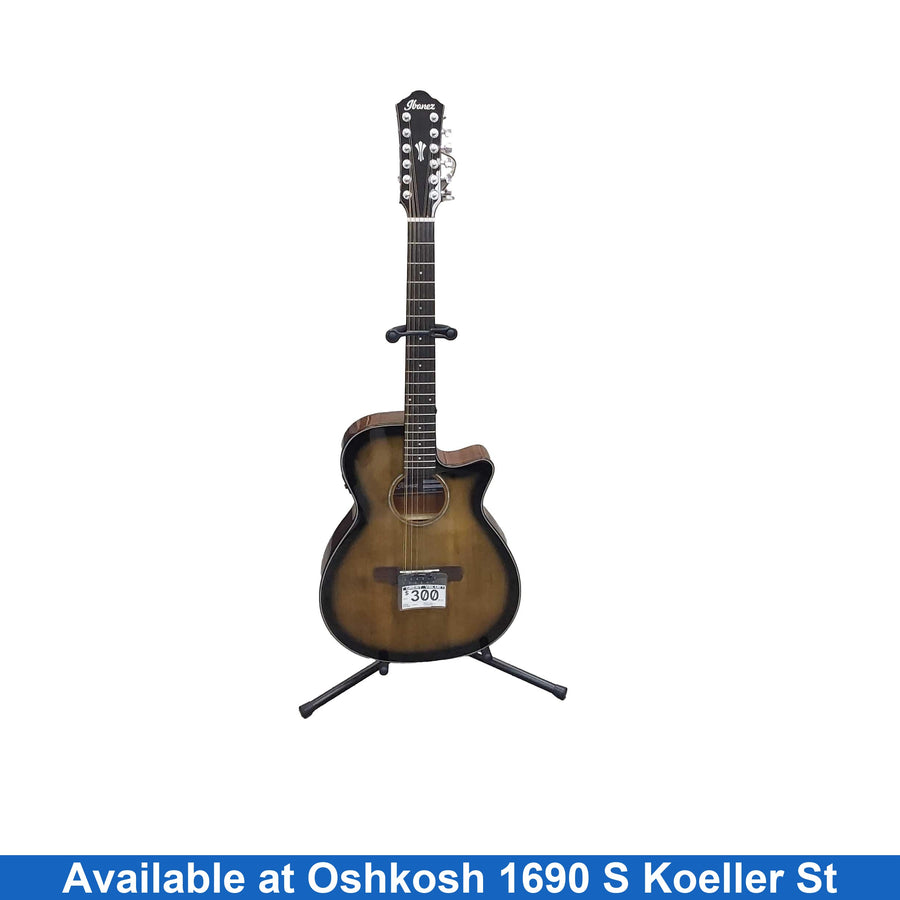 Ibanez Aeg5012-dvh Beige / Tan Guitar
