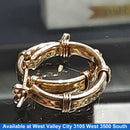 Hoop Earrings - Yellow Gold 14k (.585) 2.5 grams