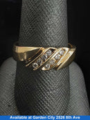 Ring - Wedding Band - Yellow Gold 14k (.585) 6.8 grams Size 10