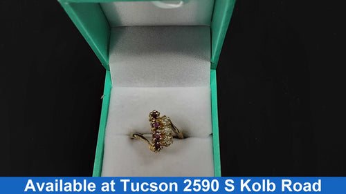 Women's Ring - Yellow Gold 10k (.417) 3.8 grams Size 7
