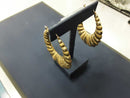 Shrimp Earrings - Yellow Gold 10k (.417) 8.1 grams