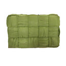 Bottega Veneta Intrecciato Cassette Green Purse / Handbag