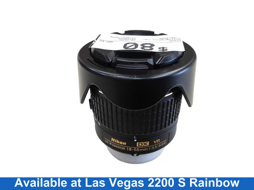 Nikon 18-55mm Black Photographic Lens
