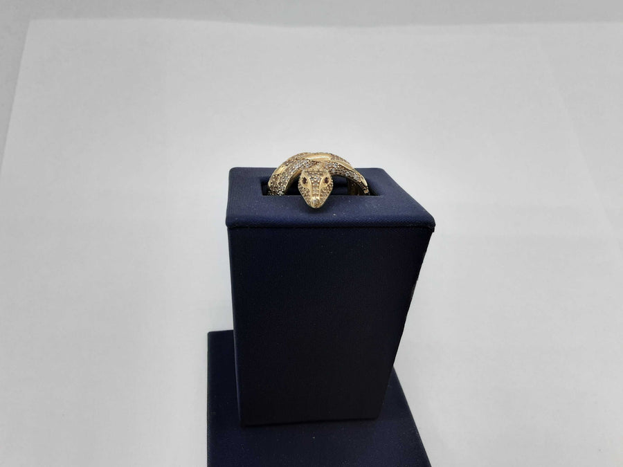 Women's Ring - Yellow Gold 10k (.417) 6.3 grams Size 6.5