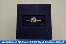 Women's Ring - Solitaire - White Gold 14k (.585) 1.9 grams Size 6.5