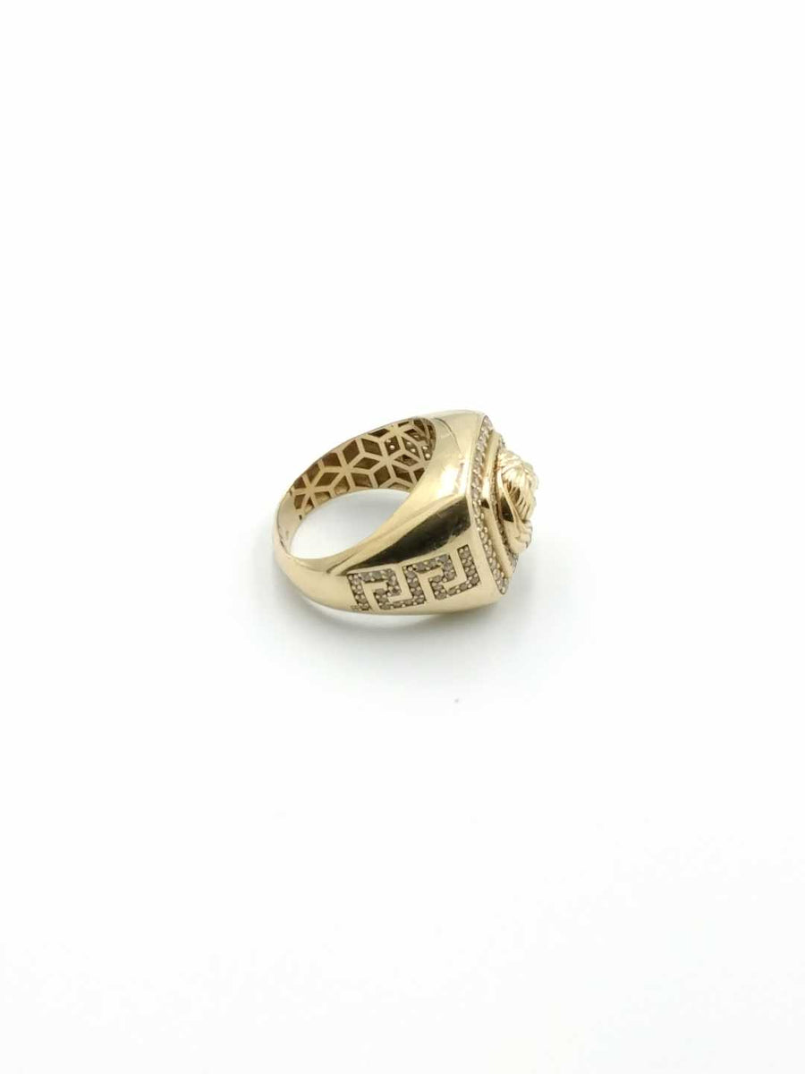 Men's Ring - Yellow Gold 10k (.417) 7.6 grams Size 9