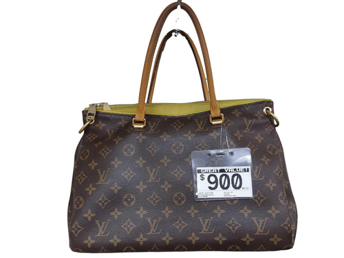 Louis Vuitton Pallas Mm Brown Purse / Handbag