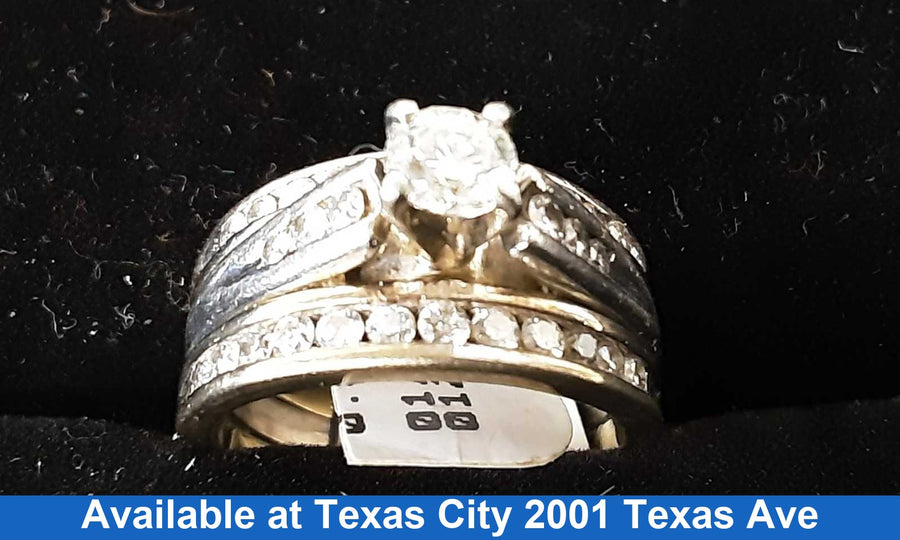 Women's Ring - White Gold 14k (.585) 9.3 grams Size 5