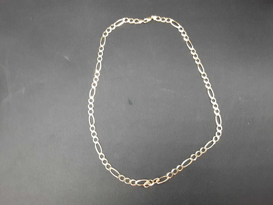 Figaro Chain - Yellow Gold 10k (.417) 29.1 grams 7 inch