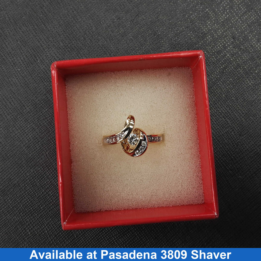 Women's Ring - Yellow Gold 14k (.585) 3.8 grams Size 7