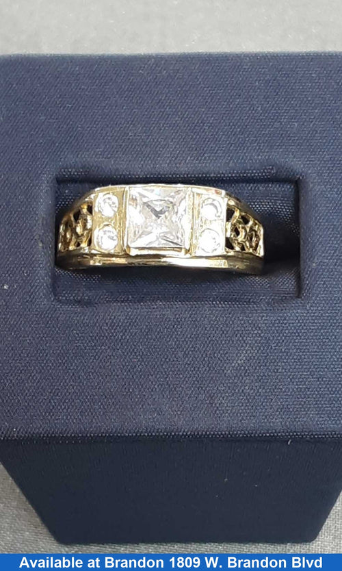 Women's Ring - Yellow Gold 14k (.585) 3.9 grams Size 8.5