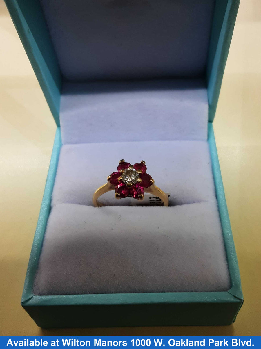 Women's Ring - Yellow Gold 10k (.417) 1.7 grams Size 7