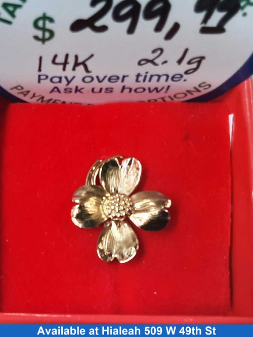 Broach - Yellow Gold 14k (.585) 2.1 grams