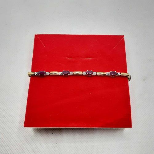 Figaro Bracelet - Yellow Gold 10k (.417) 7.8 grams 14 inch