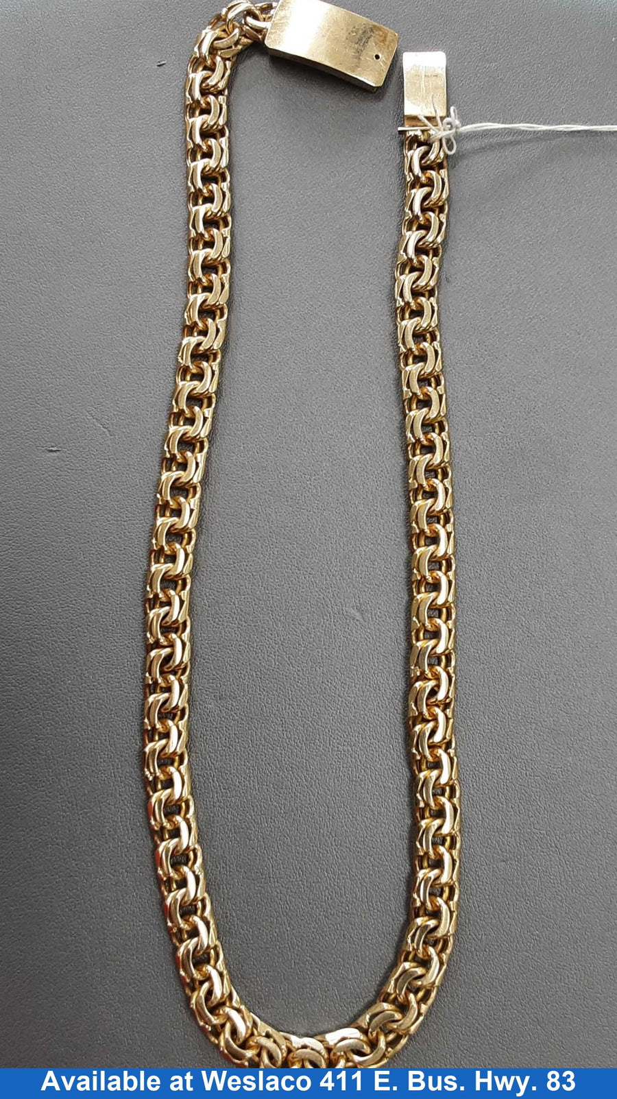 Chain - Yellow Gold 10k (.417) 71.6 grams 20 inch