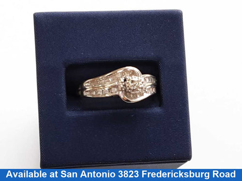 Ring - Engagement Set - Yellow Gold 10k Size 9